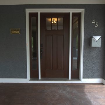 Hapgood Door and plaque